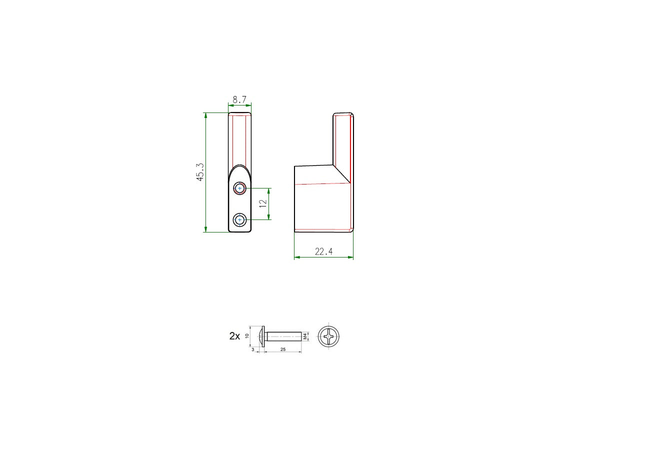 Uchwyt meblowy SCHWINN 2971-0016-B01
